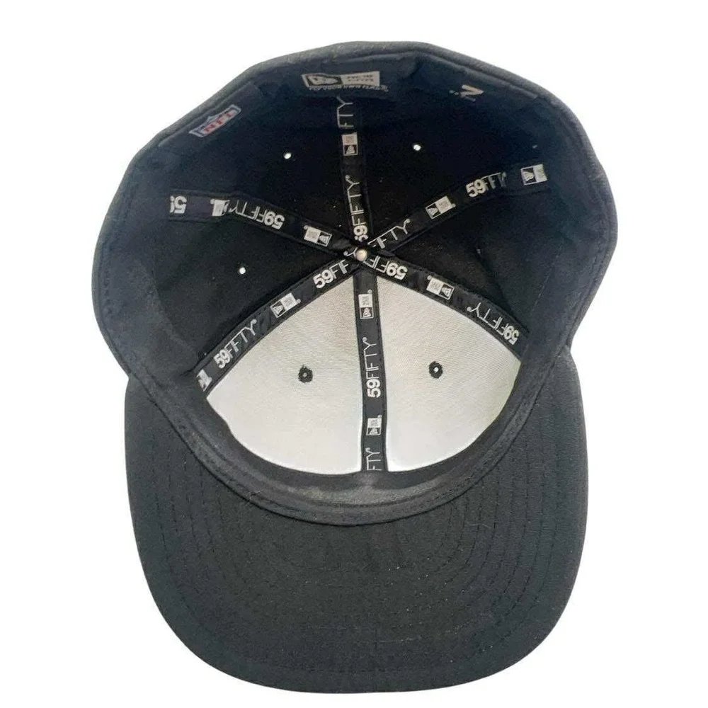 NFL San Francisco‎ 49ers New Era 59FIFTY Fitted Hat Black size 7